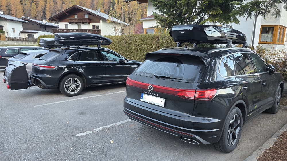 Dakkoffers voor op wintersport.